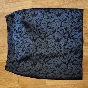 NWT Banana Republic dark gray lace skirt sz 12